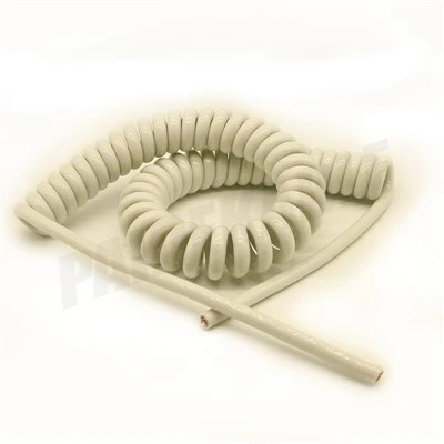 6 × 26AWG espiral kab pou ekipman medikal